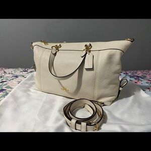 Coach Shoulder Bag in Chalk Color
